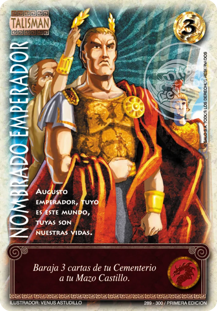 Nombrado Emperador 「IMP-053」「ES」