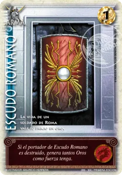 Escudo Romano 「IMP-033」「ES」