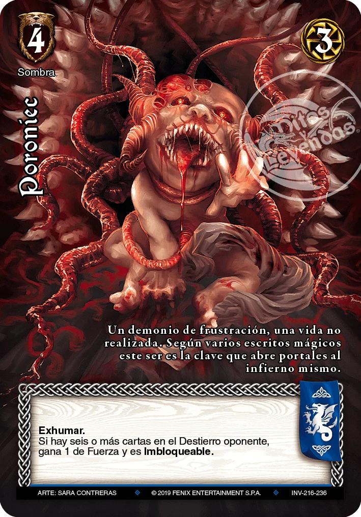 Poroniec 「invasion-oscura-216」 (ES)