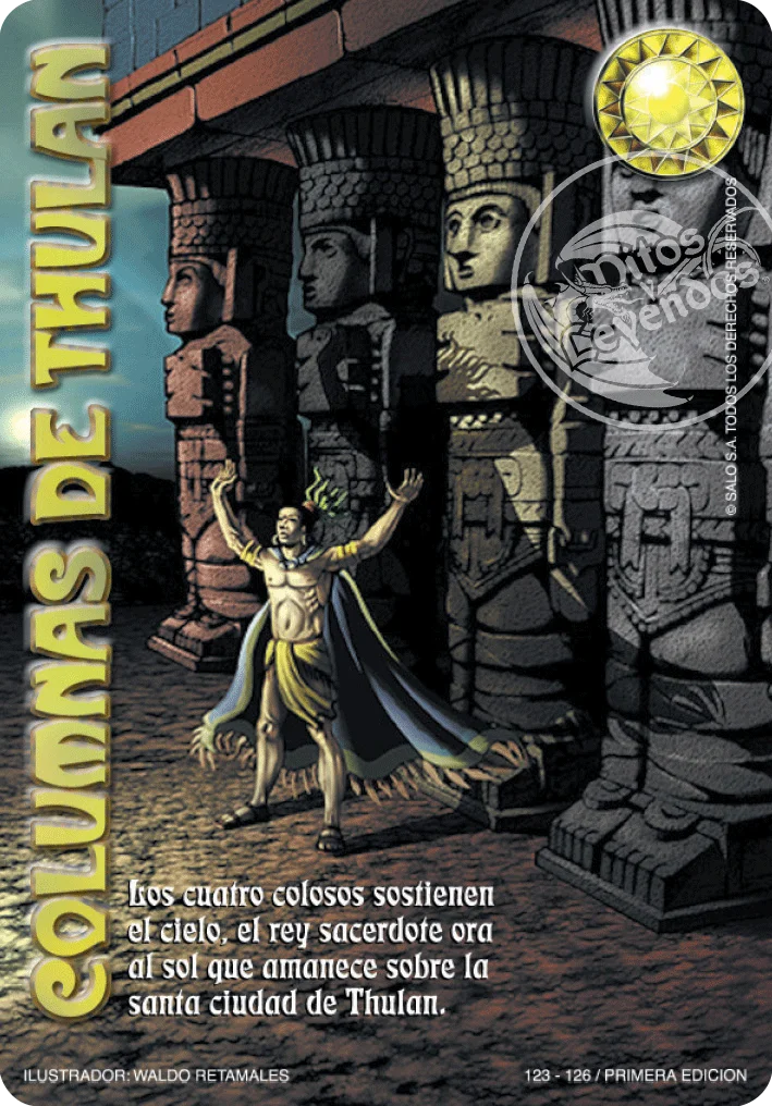 Columnas de Thulan 「IDN-123」「ES」