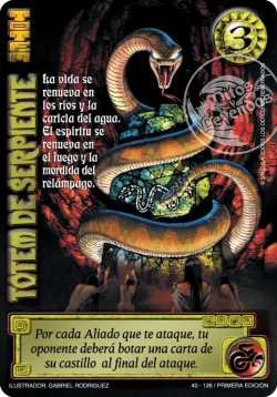 Tótem de Serpiente #040 · Mitos y Leyendas