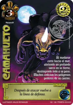 Camahueto 「IDN-102」「ES」