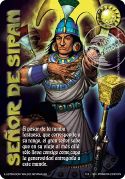 Señor de Sipan 「IDN-114」「ES」