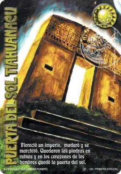 Puerta del Sol Tiahuanacu 「IDN-121」「ES」