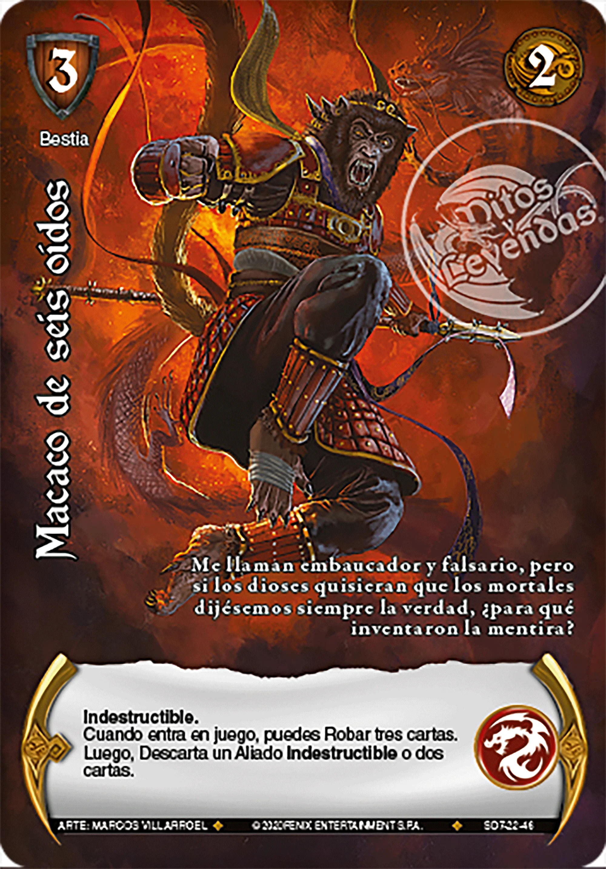 Macaco de seis oídos 「keltoi-259」 (ES)