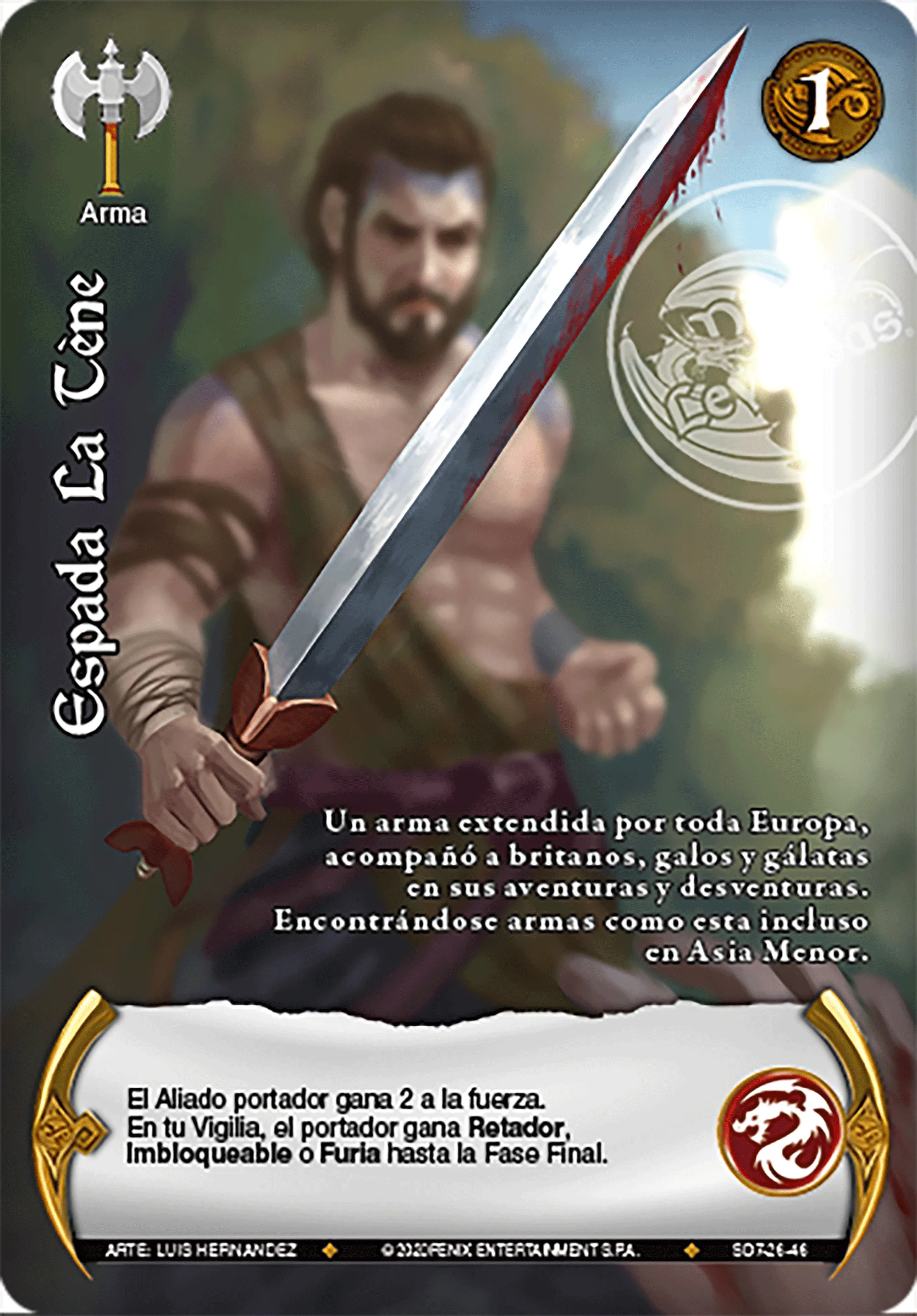 Espada La Tène 「keltoi-263」 (ES)