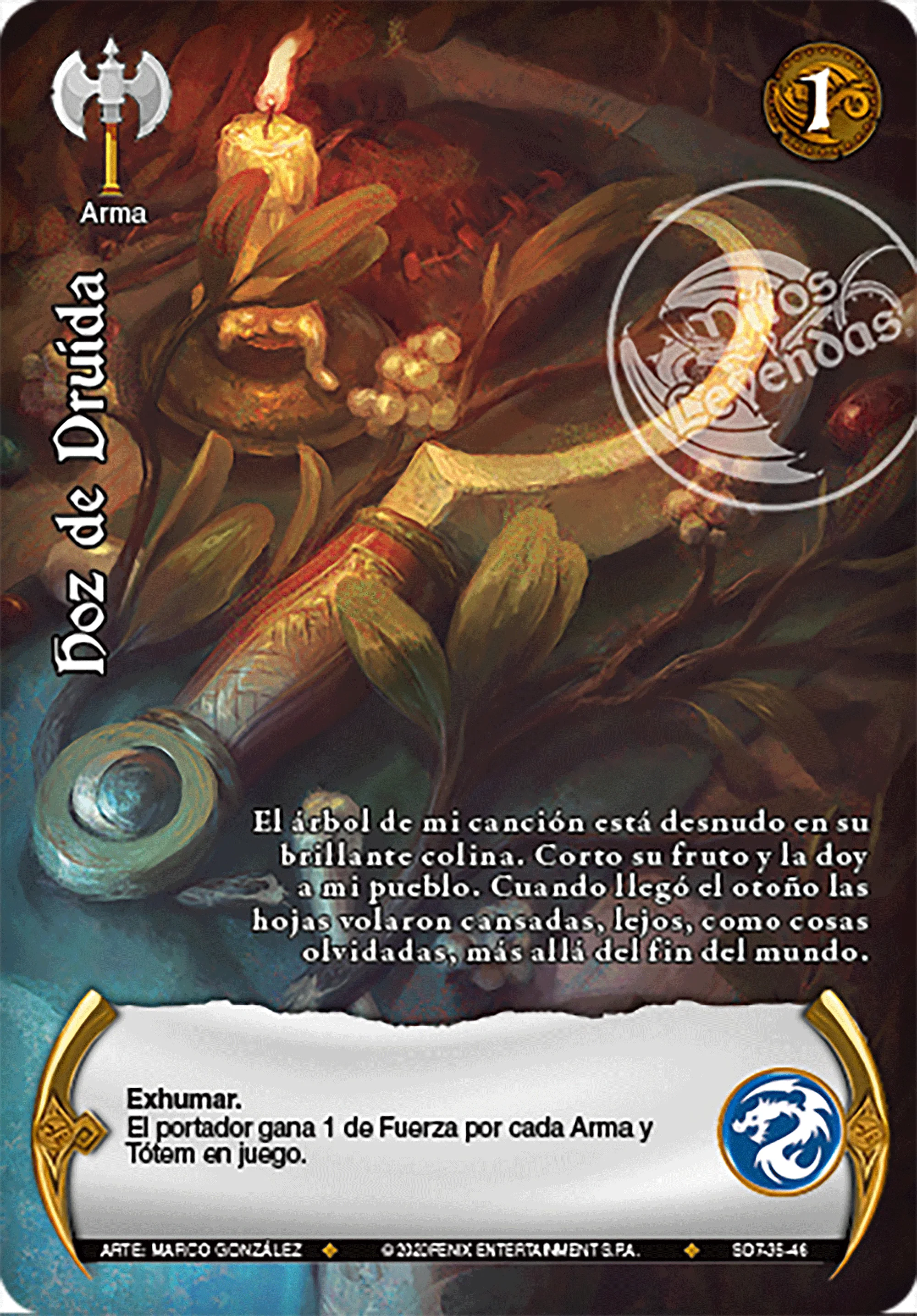 Hoz de Druida 「keltoi-272」 (ES)