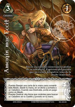 Amergin mac Eccit #034 · Mitos y Leyendas