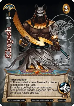 Khopesh #014 · Mitos y Leyendas