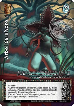 rbol carnivoro #015 · Mitos y Leyendas