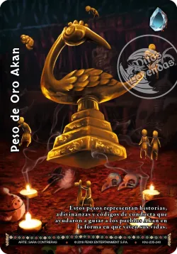 Peso de Oro Akan #235 · Mitos y Leyendas