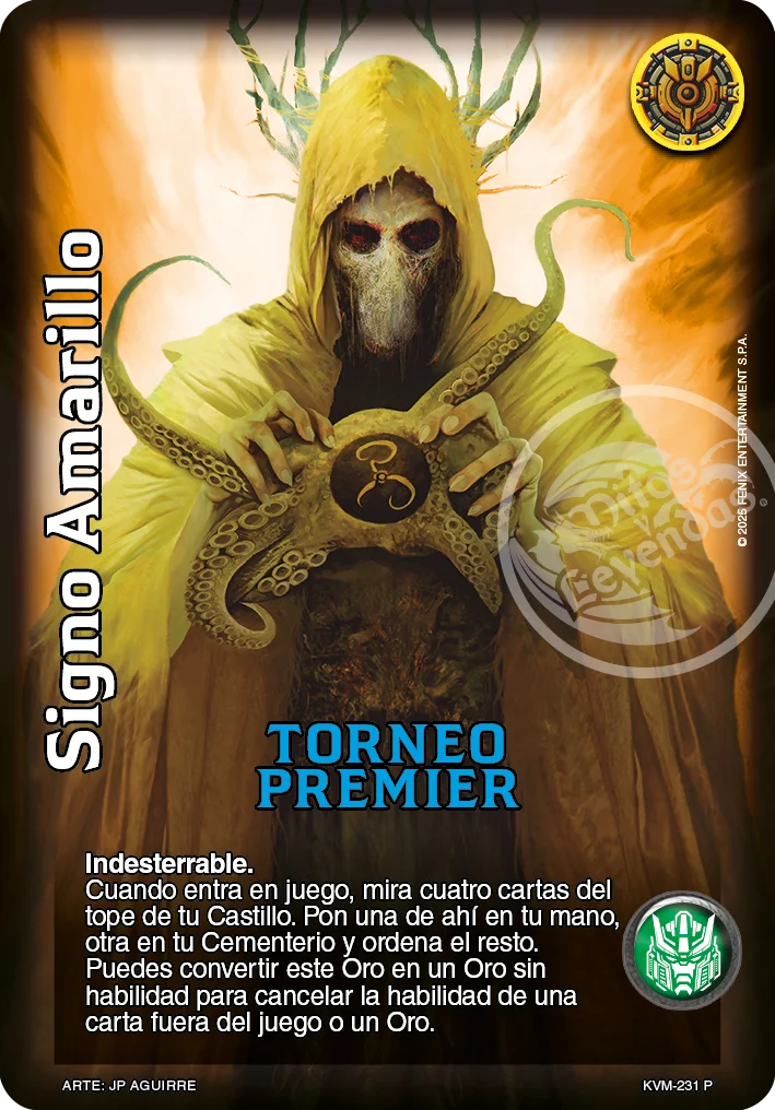 Signo Amarillo 「KVM-298」「ES」