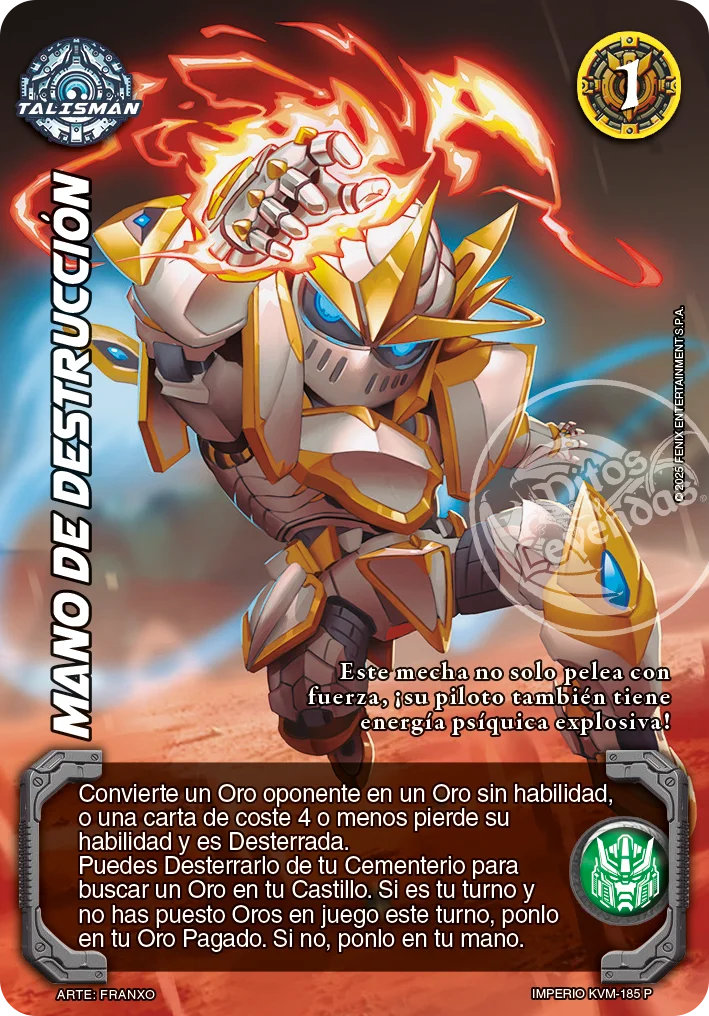 Mano de Destrucción 「kvsm_titanes-249」「ES」