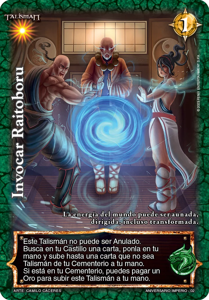 Invocar Raitoboru 「la_venganza_de_horus-300」「ES」