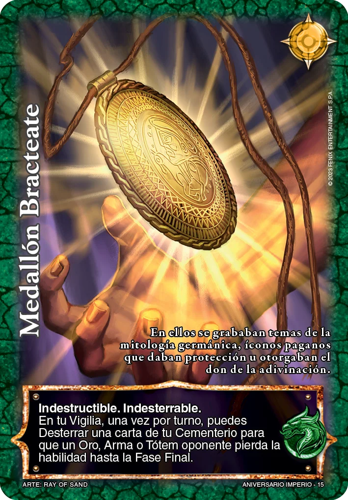 Medallón Bracteate 「la_venganza_de_horus-313」「ES」