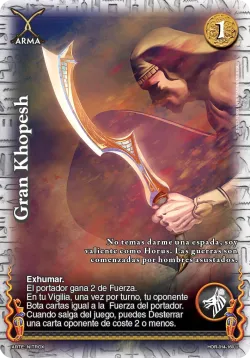 Gran Khopesh #014 · Mitos y Leyendas