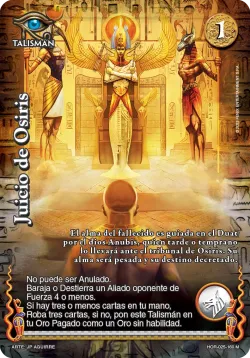 Juicio de Osiris #025 · Mitos y Leyendas