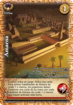 Amarna #110 · Mitos y Leyendas