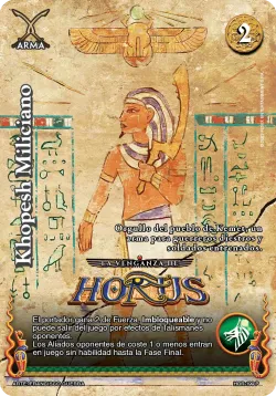 Khopesh Miliciano 「HOR-295」「ES」