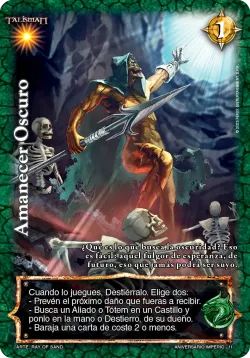 Amanecer Oscuro 「HOR-309」「ES」
