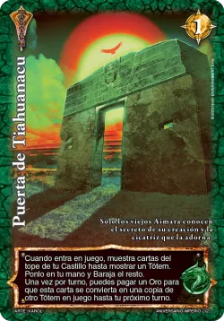 Puerta de Tiahuanacu 「HOR-310」「ES」