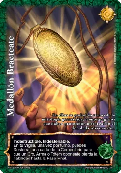 Medallón Bracteate 「HOR-313」「ES」