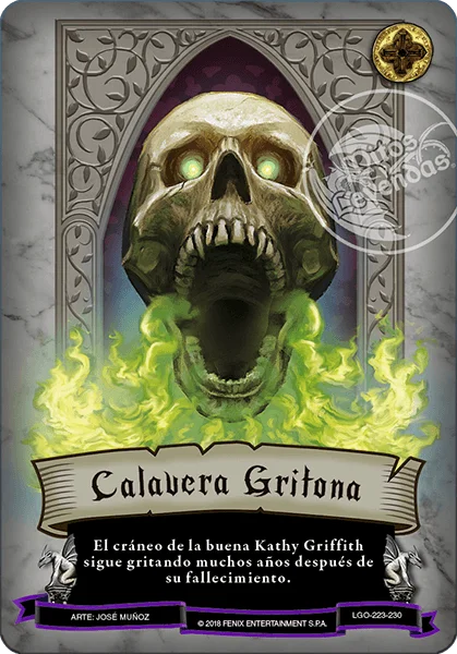 Calavera Gritona 「legado-gotico-223」 (ES)