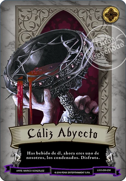 Cáliz Abyecto 「legado-gotico-230」 (ES)