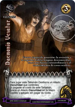 Daemonio Vexatur #090 · Mitos y Leyendas