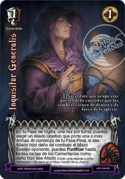 Inquisitor Generalis #106 · Mitos y Leyendas