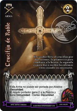 Crucifijo de Roble #149 · Mitos y Leyendas