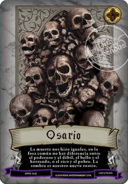 Osario 「LGO-219」「ES」