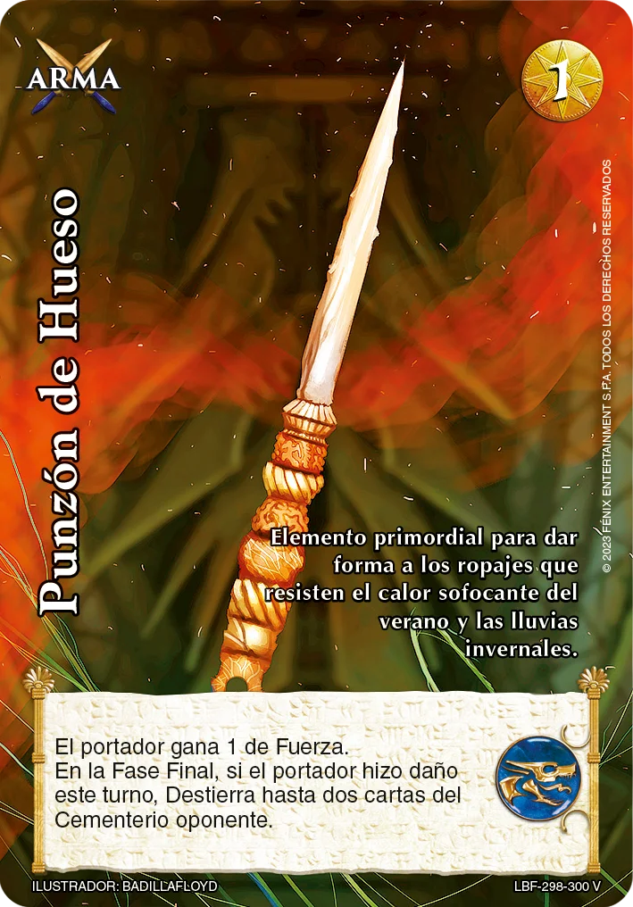 Punzón de Hueso 「LBF-298」「ES」