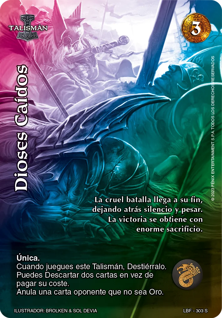 Dioses Caídos 「LBF-303」「ES」