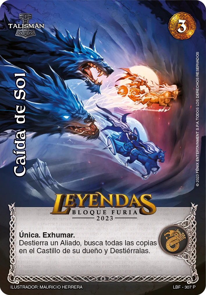 Caída de Sol 「LBF-307」「ES」