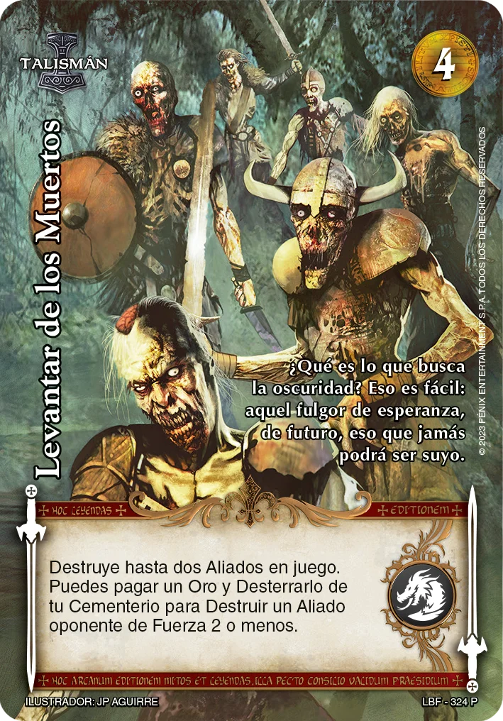 Levantar de los Muertos 「LBF-324」「ES」