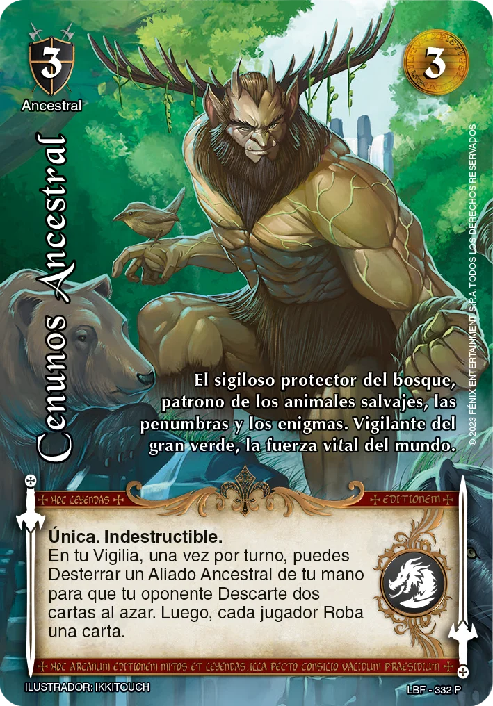 Cenunos Ancestral 「LBF-332」「ES」