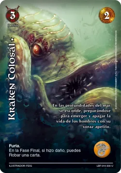 Kraken Colosal ★ #014 · Mitos y Leyendas