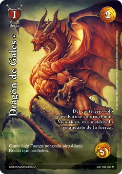 Dragón de Gales ★ #036 · Mitos y Leyendas
