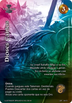 Dioses Caídos 「LBF-303」「ES」