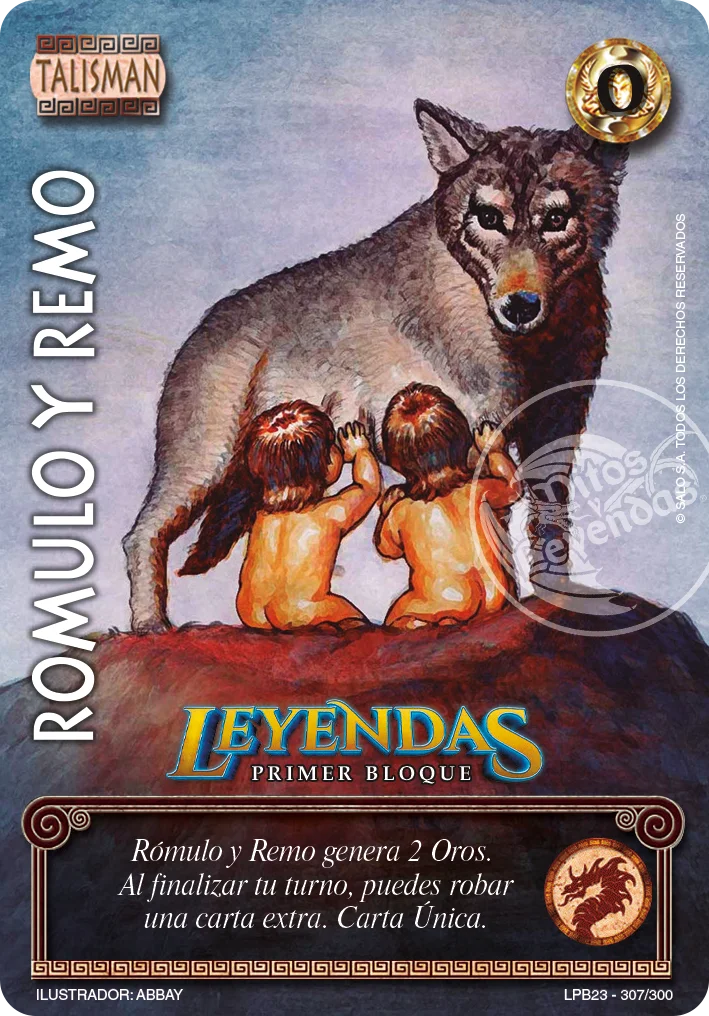 Romulo y Remos 「LPB30-323」「ES」