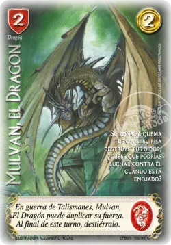 mulvan el dragon #193 · Mitos y Leyendas