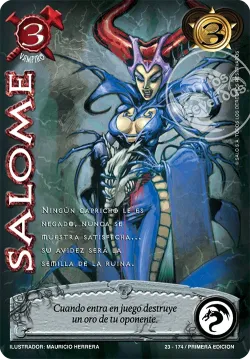 salome foil #062 · Mitos y Leyendas