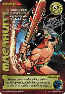Macahuitl #086 · Mitos y Leyendas