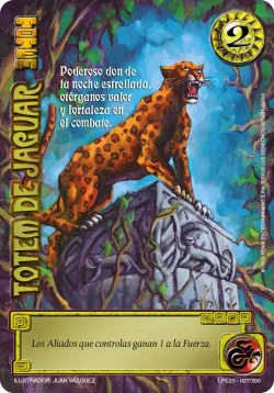 Totem de Jaguar #028 · Mitos y Leyendas