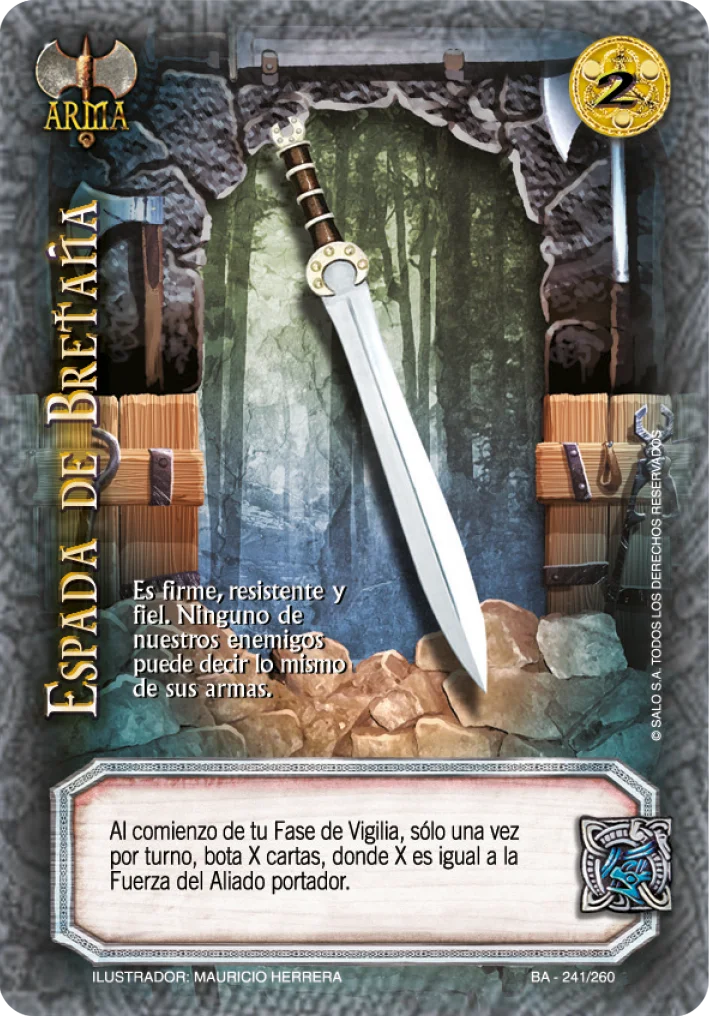 espada de bretaa 「LGSB-267」「ES」