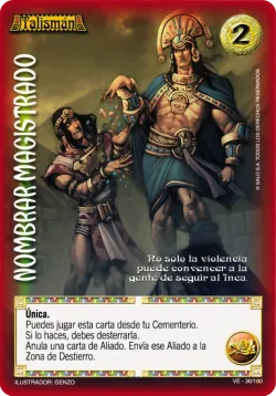 Nombrar Magistrado #017 · Mitos y Leyendas