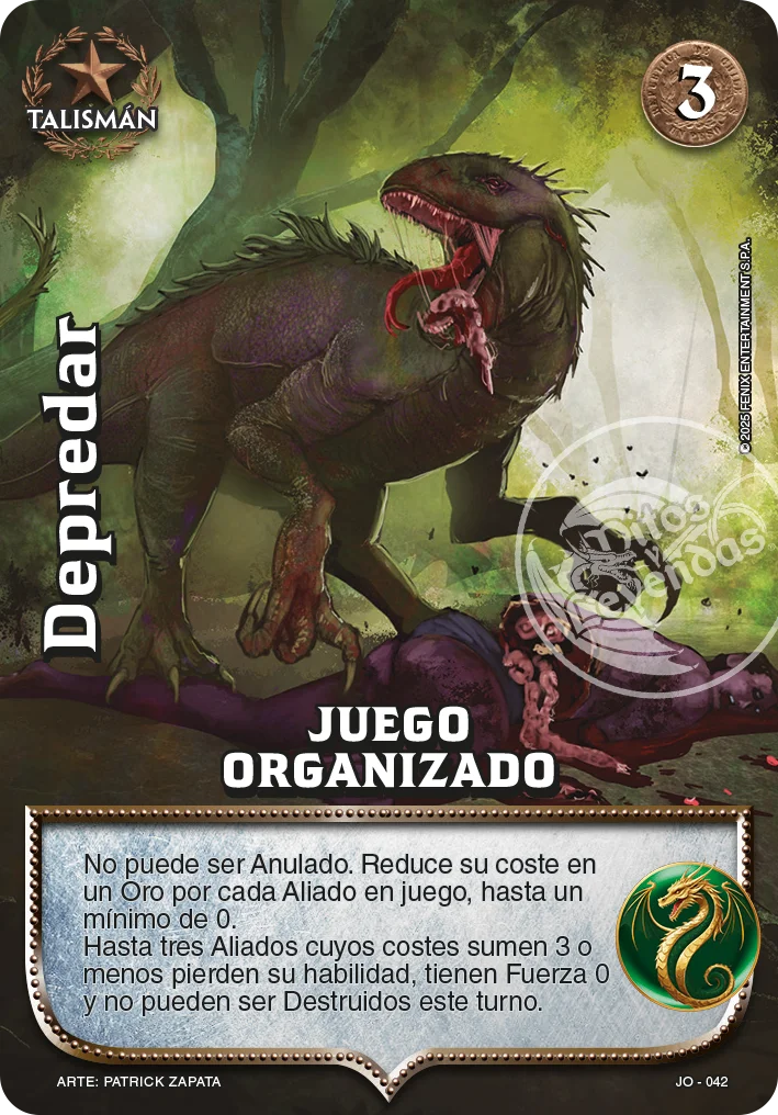 Depredar 「libertadores-240」「ES」