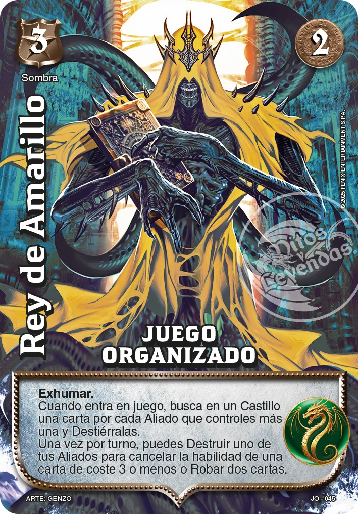 Rey de Amarillo 「libertadores-243」「ES」