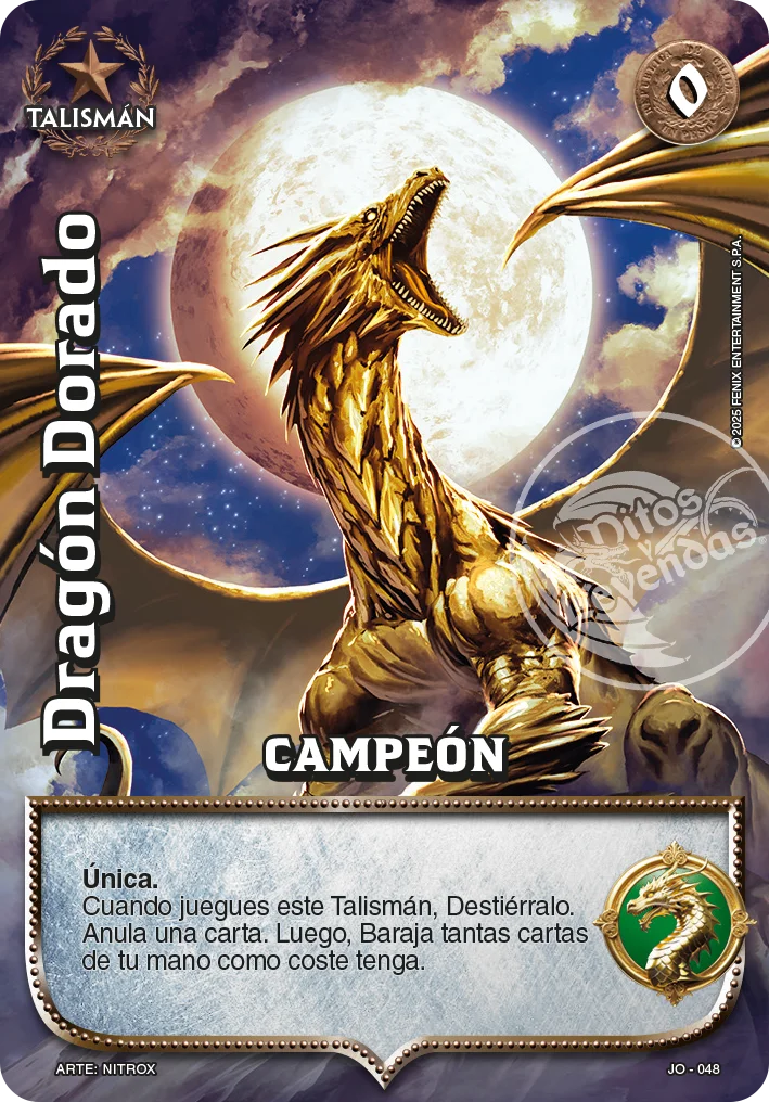 Dragón Dorado 「libertadores-246」「ES」